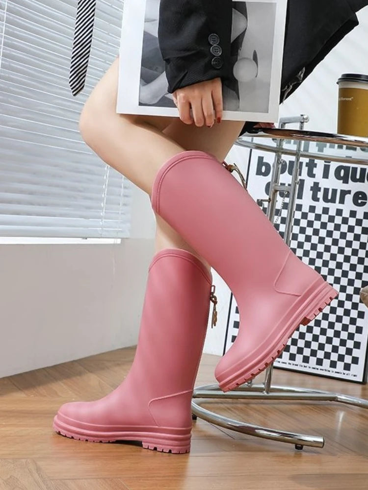 Bottes Imperméables Hivernales Doublées Fourrure
