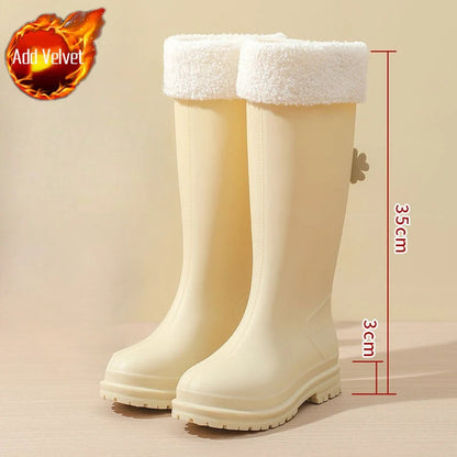 Bottes Imperméables Féminines pour Hiver