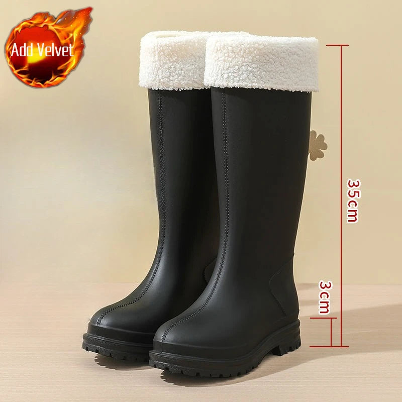 Bottes Imperméables Féminines pour Hiver