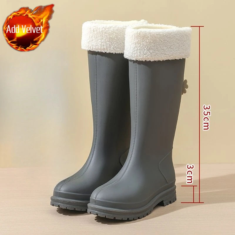 Bottes Imperméables Féminines pour Hiver