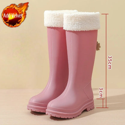 Bottes Imperméables Féminines pour Hiver