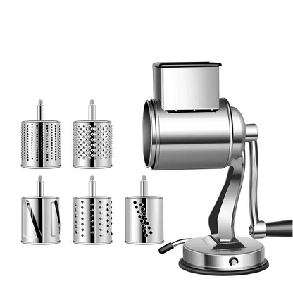 Râpe Rotative Cuisine Multifonctionnelle Ergonomique - Foivo