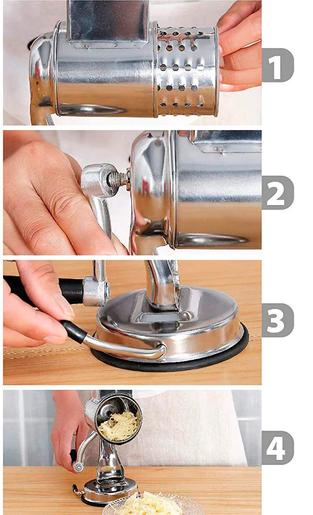 Râpe Rotative Multifonctionnelle de Cuisine 2