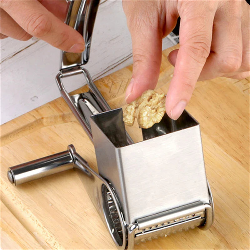 Râpe à fromage rotative multifonctionnelle 4