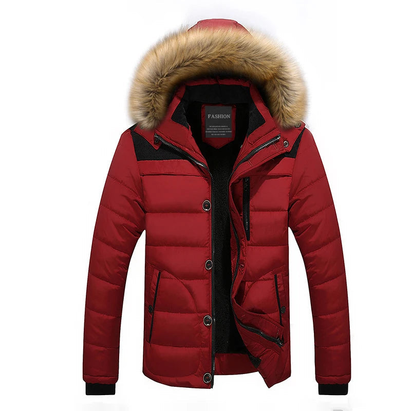 Veste Cuir Patchwork Chic Homme