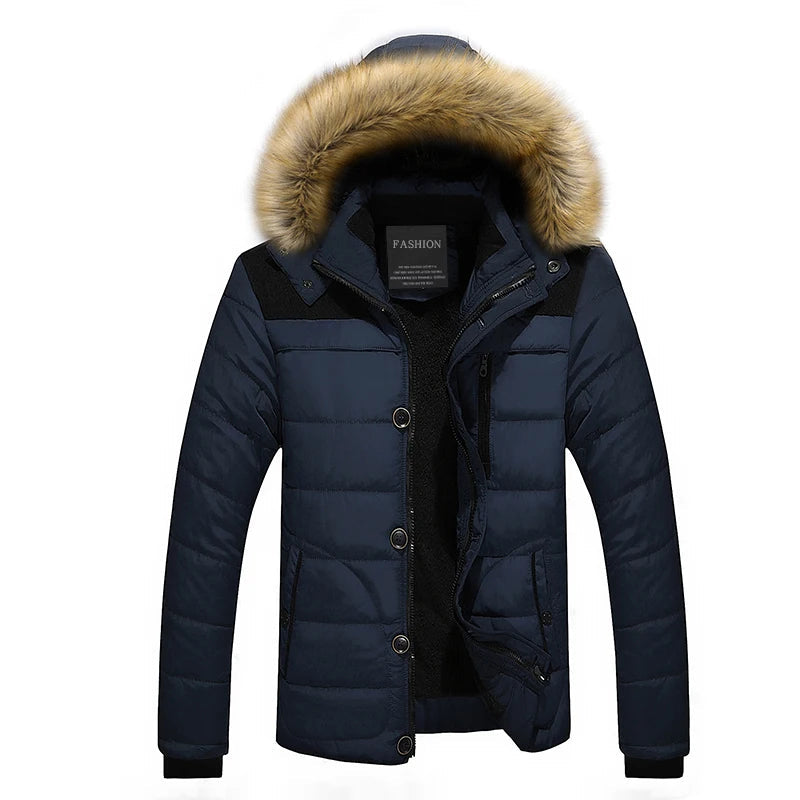Veste Cuir Patchwork Chic Homme