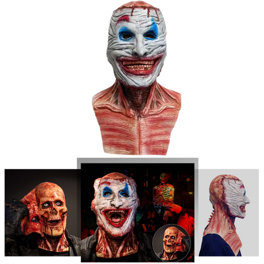 Masque d'Épouvante Réaliste Effrayant Halloween - blxckfr