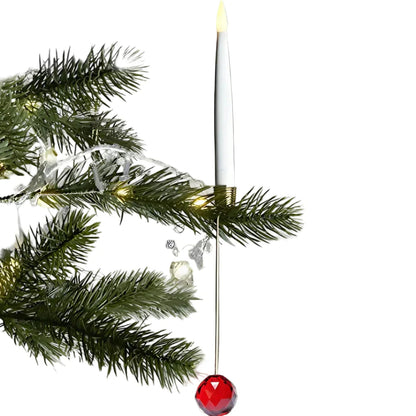 Guirlande de Noël Lumières LED Bougies Sécuritaires - BlxckFR