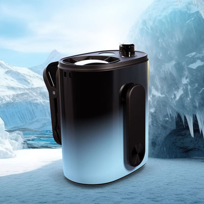 Refroidisseur d'air portable unisexe avec compartiment à glace et chargement USB 2