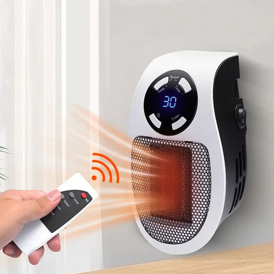 Chauffage Portable Élégant avec Télécommande | Chauffage Rapide et Fiable - Foivo