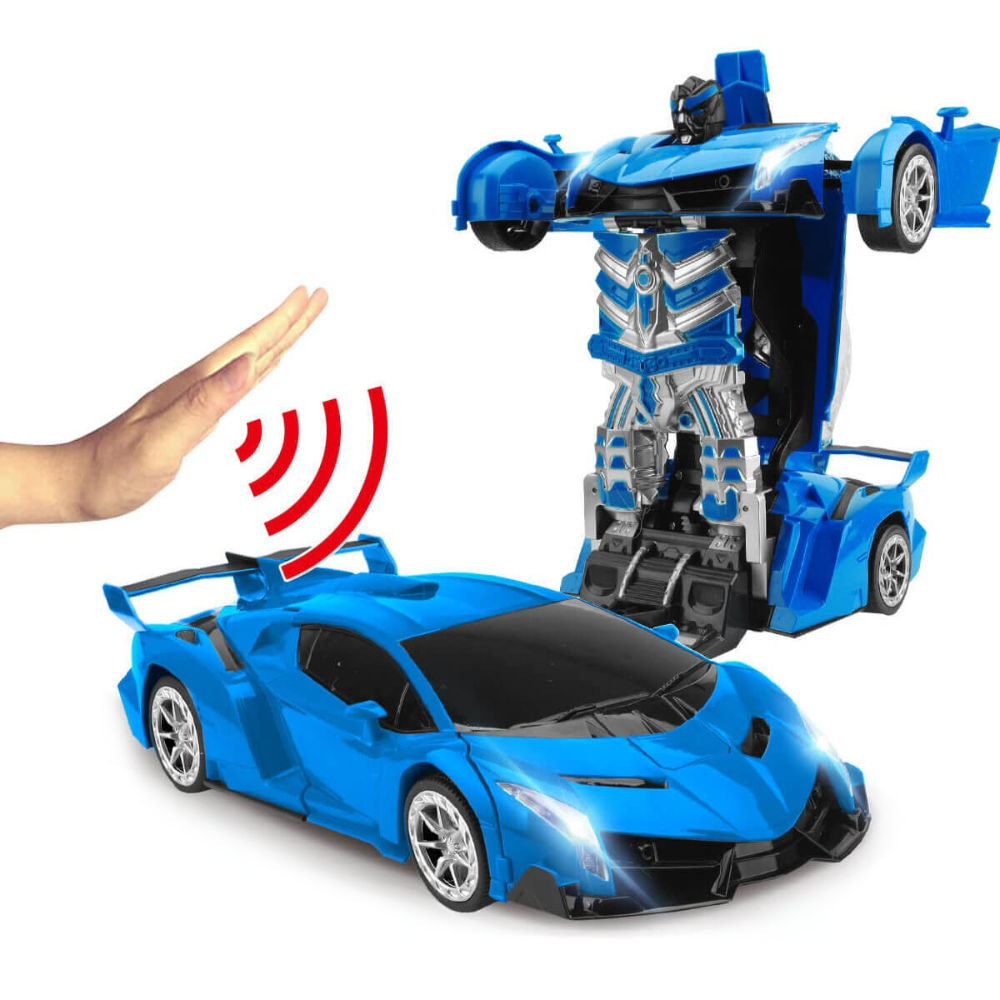 Voiture Jouet Télécommandé avec Effets Lumineux et Sons