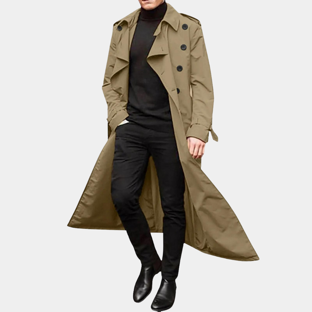 Manteau de Pluie Homme Élégant et Imperméable - Foivo