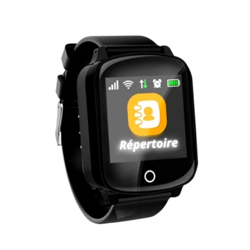 Montre GPS Sécurité Senior pour Personnes Âgées