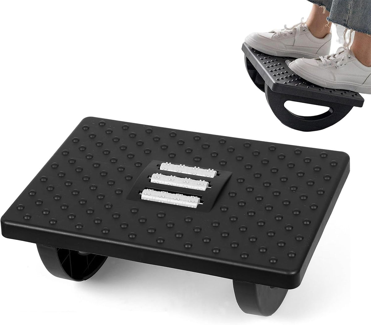 Repose-pieds Ergonomique Confortable pour Bureau et Maison - Foivo