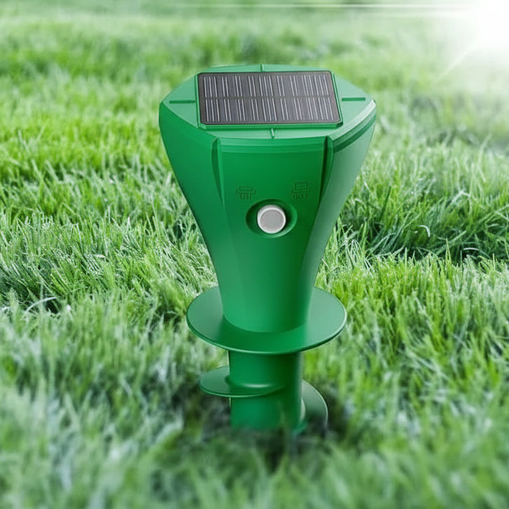 Répulsif Solaire Anti-Taupes avec Vibrations Écologique 2