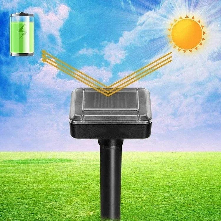 Répulsif Solaire Antiparasitaire pour Jardin 2