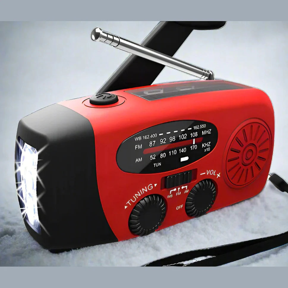 Radio de Secours Solare pour Camping - BlxckFR