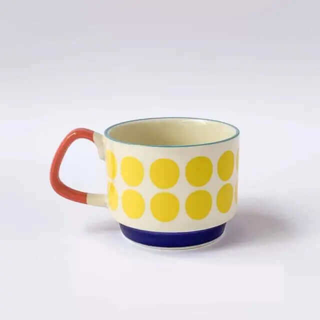 Tasses à Café Céramique Vintage - Design Chic et Fonctionnel - Foivo