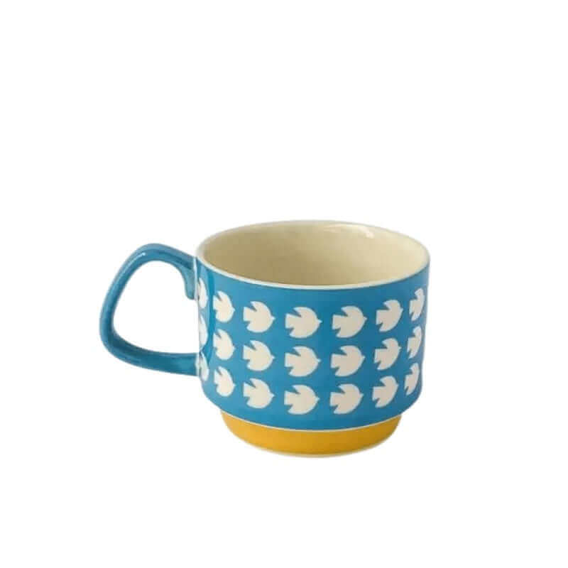 Tasses à Café Céramique Vintage - Design Chic et Fonctionnel