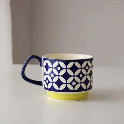 Tasses à Café Céramique Vintage - Design Chic et Fonctionnel