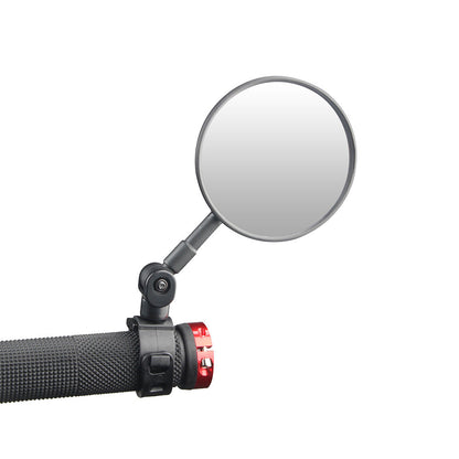 Rétroviseur Guidon Vélo Bras Pivotant Verre Convexe Reglable - Foivo