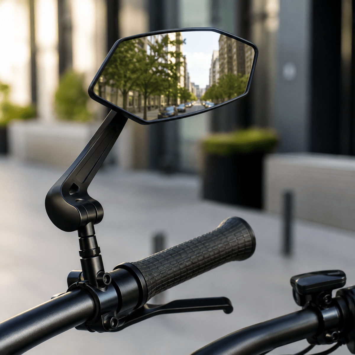 Rétroviseur de Vélo Réglable Grand Angle 1
