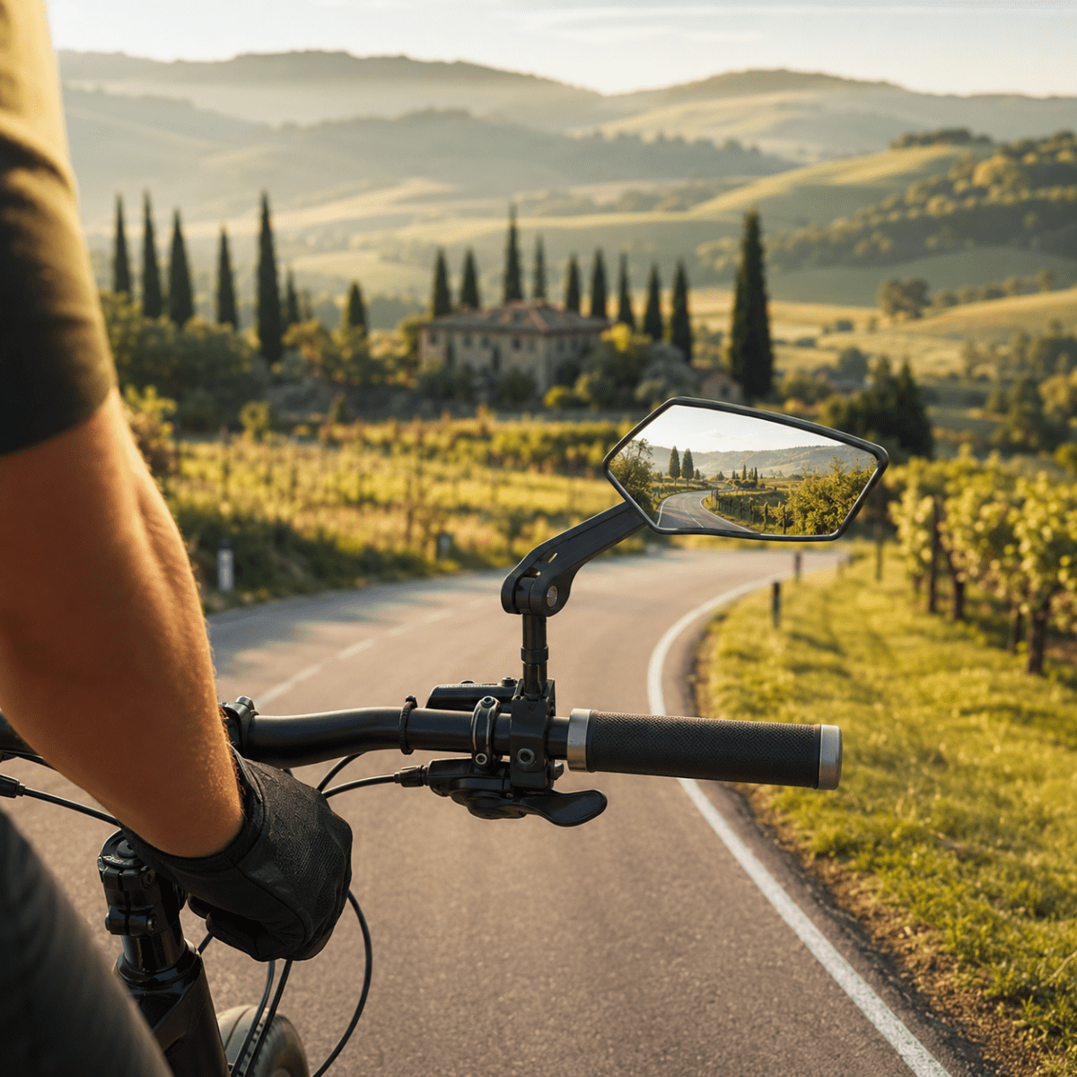 Rétroviseur de Vélo Réglable Grand Angle 2