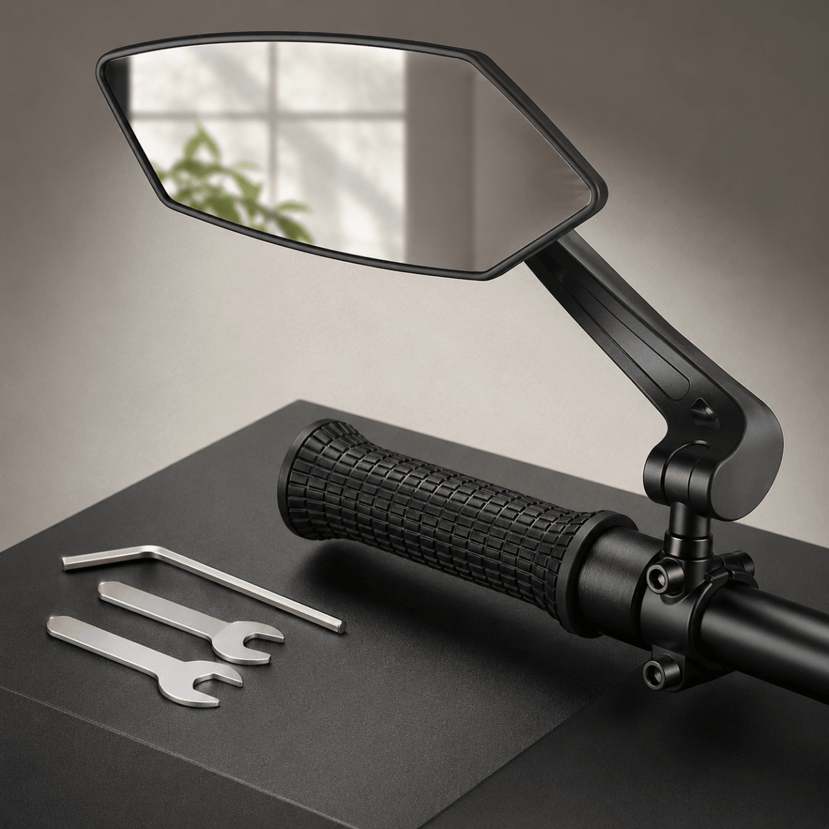 Rétroviseur de Vélo Réglable Grand Angle 7