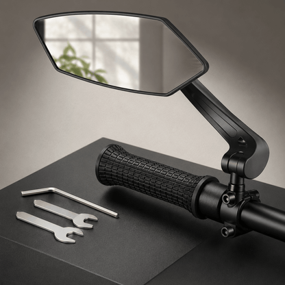 Rétroviseur de Vélo Réglable Grand Angle 7