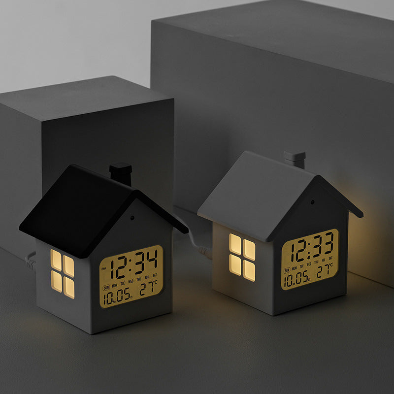 Réveil LED Maison Design Créatif pour Homme et Femme 4