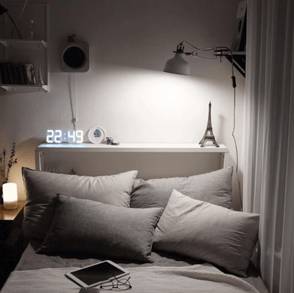 Réveil Numérique Intelligent 3D Design Contemporain 1