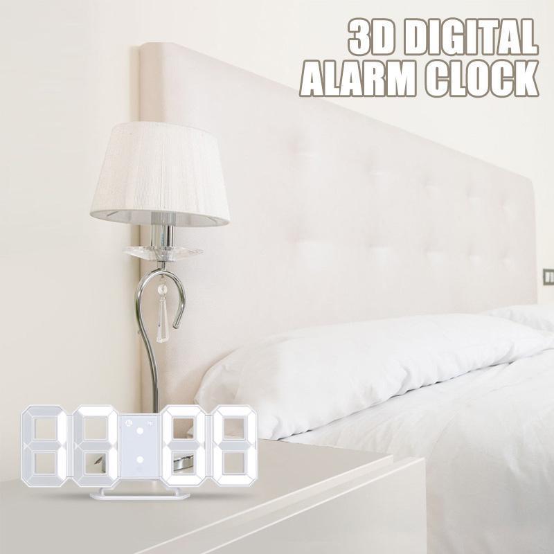 Réveil Numérique Intelligent 3D Design Contemporain 4
