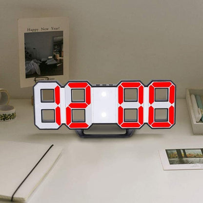 Réveil Numérique Intelligent 3D Design Contemporain 6