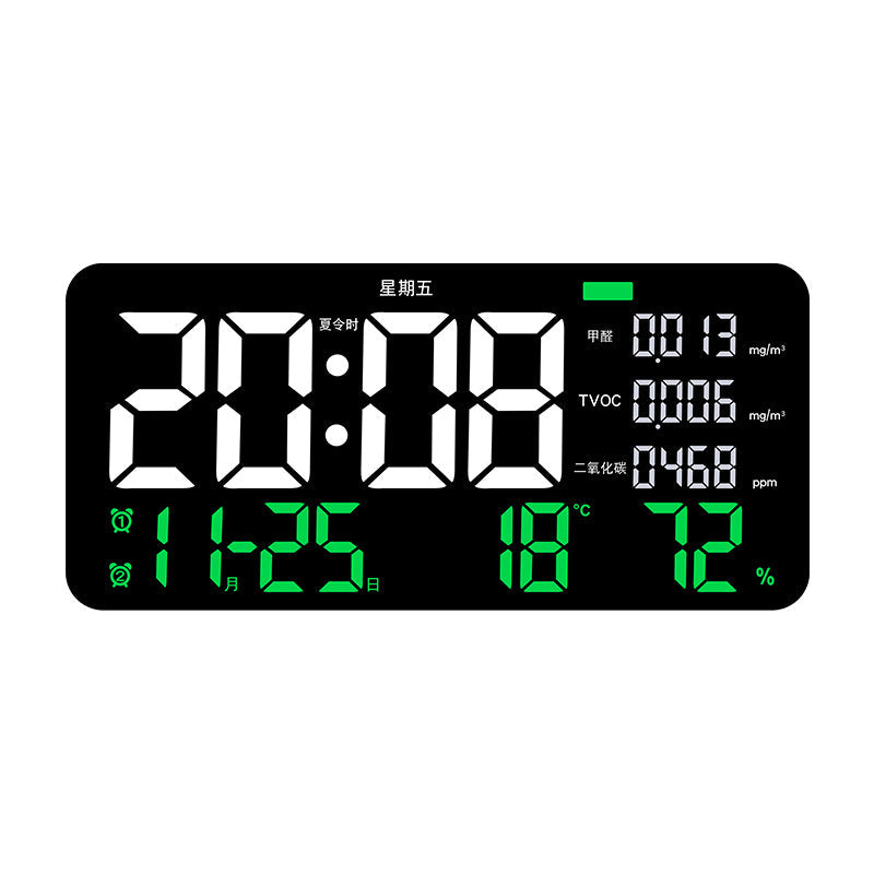 Réveil Numérique Multifonction avec Affichage LCD Compact - Foivo