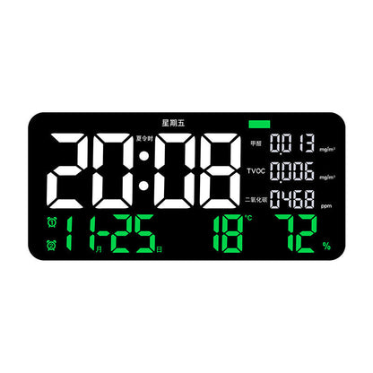 Réveil Numérique Multifonction avec Affichage LCD Compact - Foivo