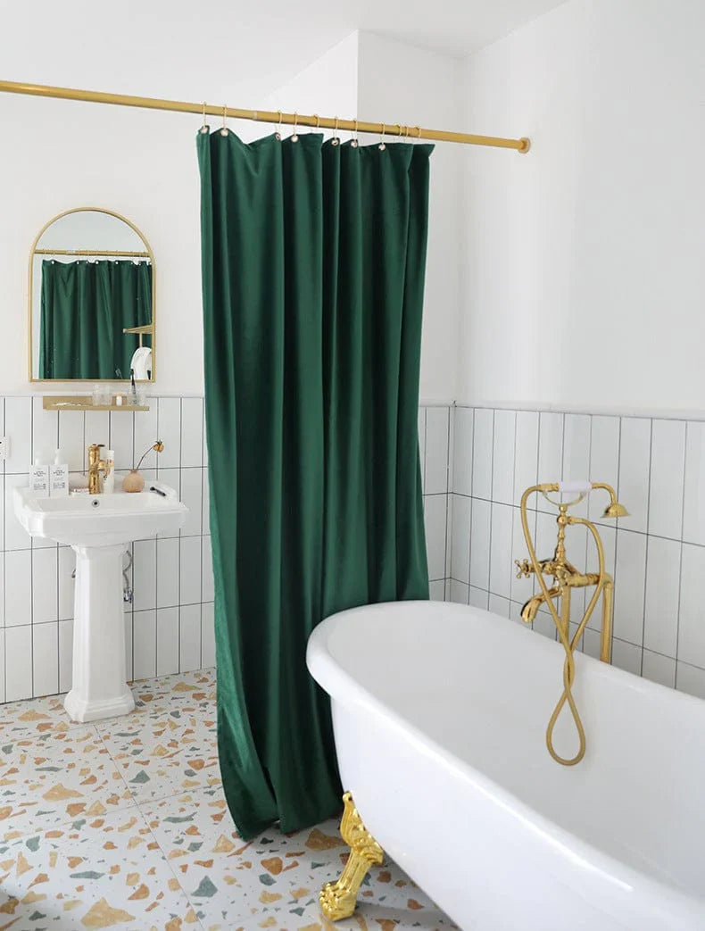 Rideau de Douche Nordic Chic pour Salle de Bain Moderne 1