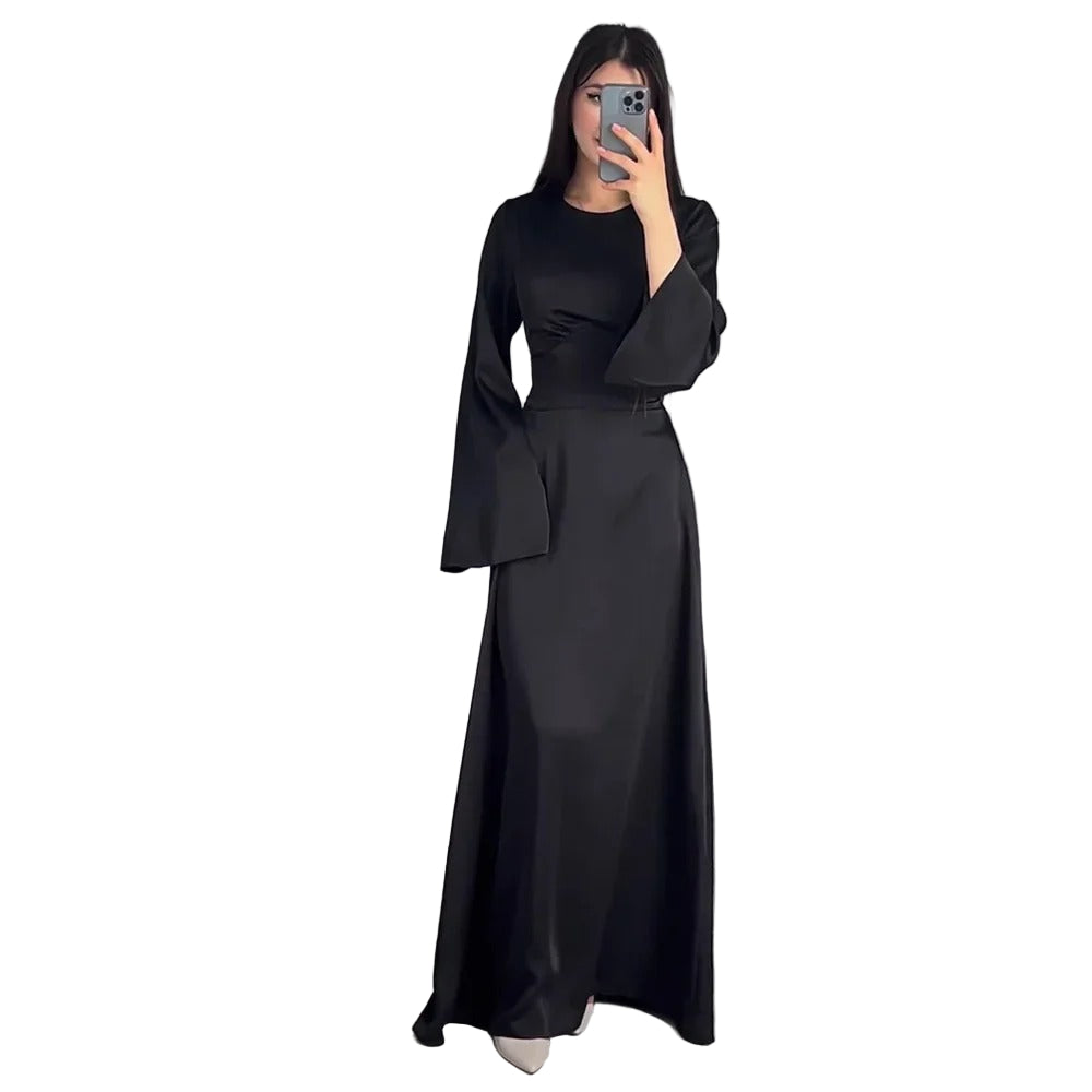Robe Longue Femme Coupe Fluide Elegante - Foivo