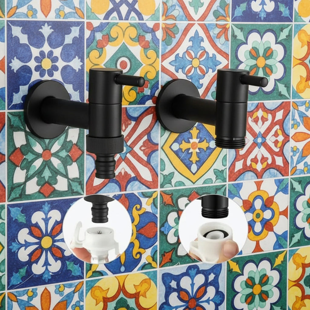 Robinet Mural AquaMount Pratique 5
