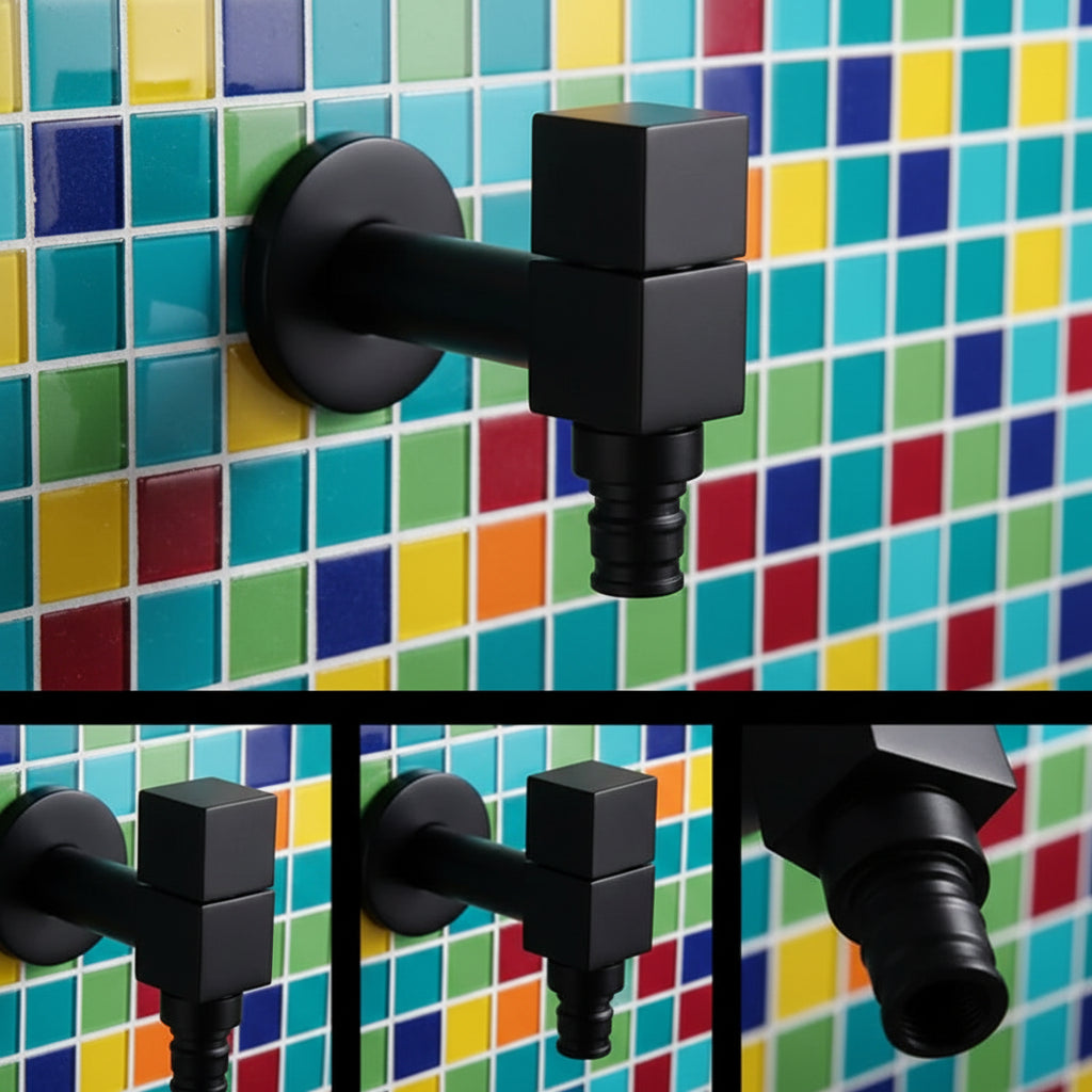 Robinet Mural AquaMount Pratique 6