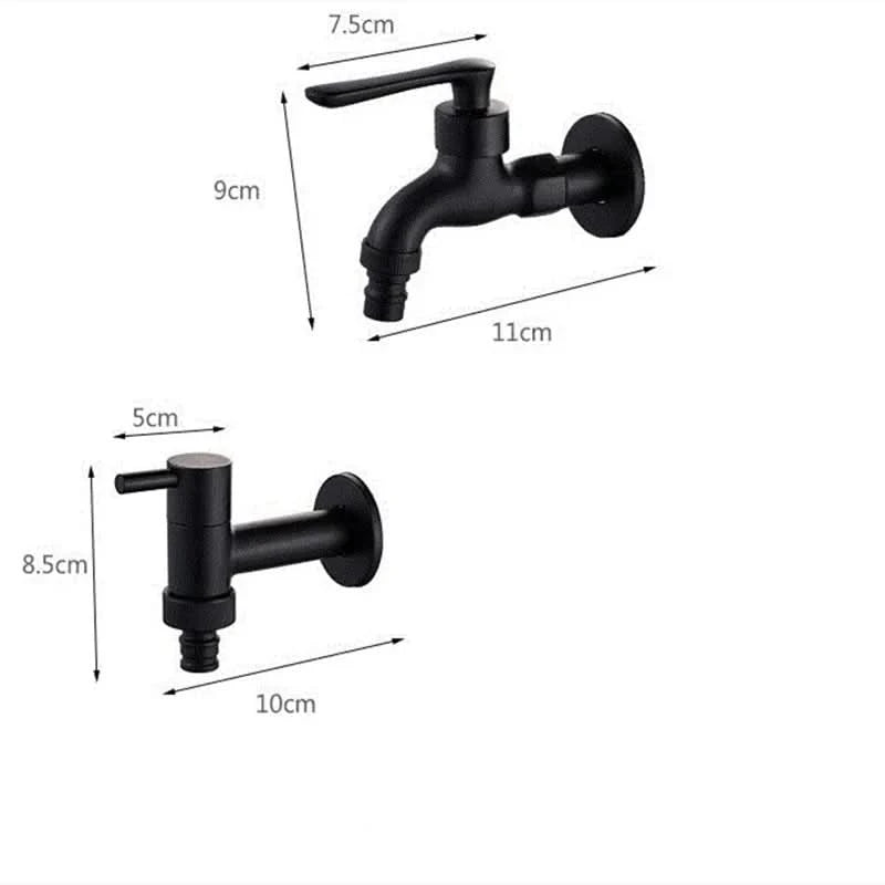 Robinet Mural AquaMount Pratique 8