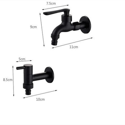 Robinet Mural AquaMount Pratique 8