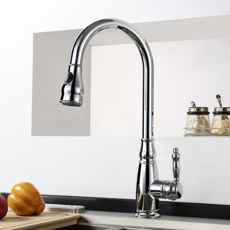 Robinet de Cuisine Rétractable Moderne 7