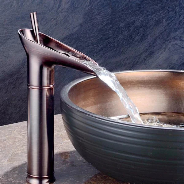 Robinet de Lavabo Cascade Rétro 6