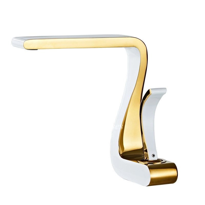 Robinet de Salle de Bain Moderne à Poignée Unique 5