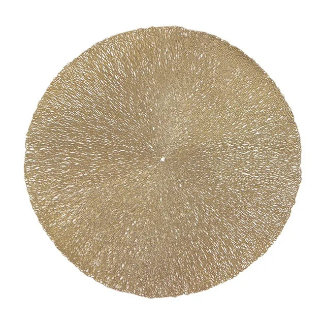 Sous-verres Ronds Décoratifs en Verre