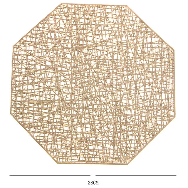 Sous-verres Ronds Décoratifs en Verre