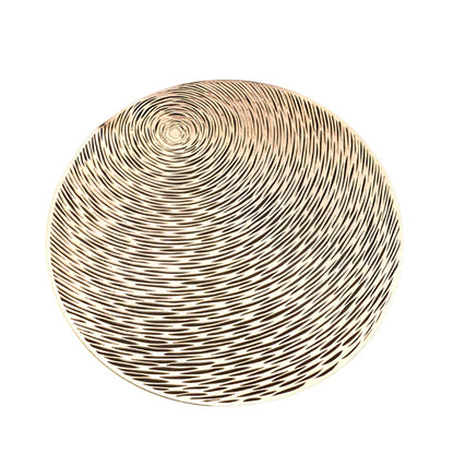 Sous-verres Ronds Décoratifs en Verre