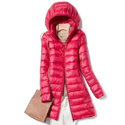Veste Hiver Féminine Isolée Rose
