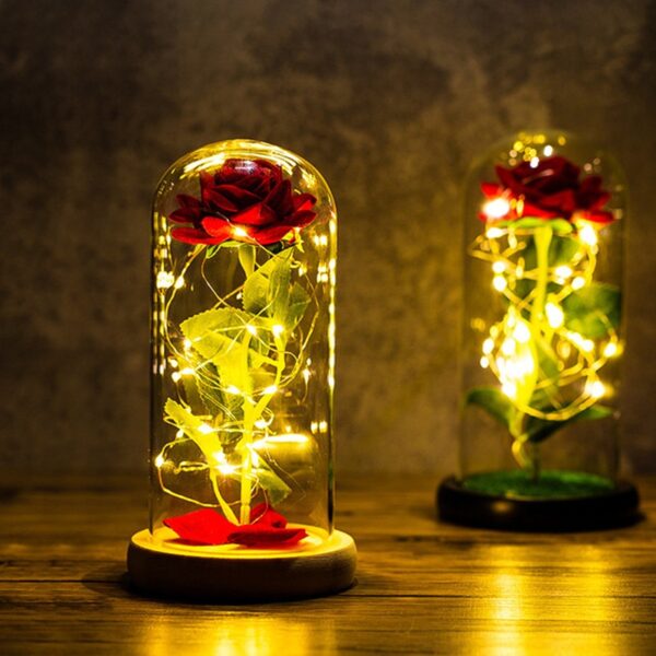 Rose perpétuelle LED 3