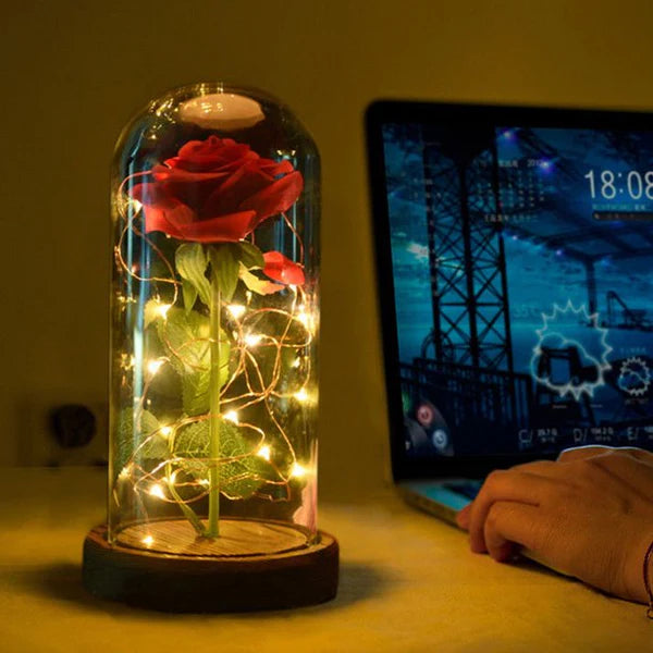Rose perpétuelle LED 4